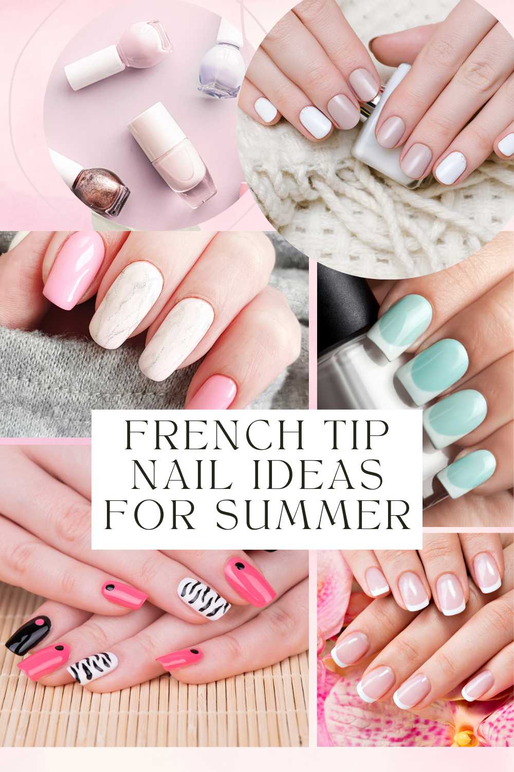 French-Tip-Nail-Ideas- nail designs