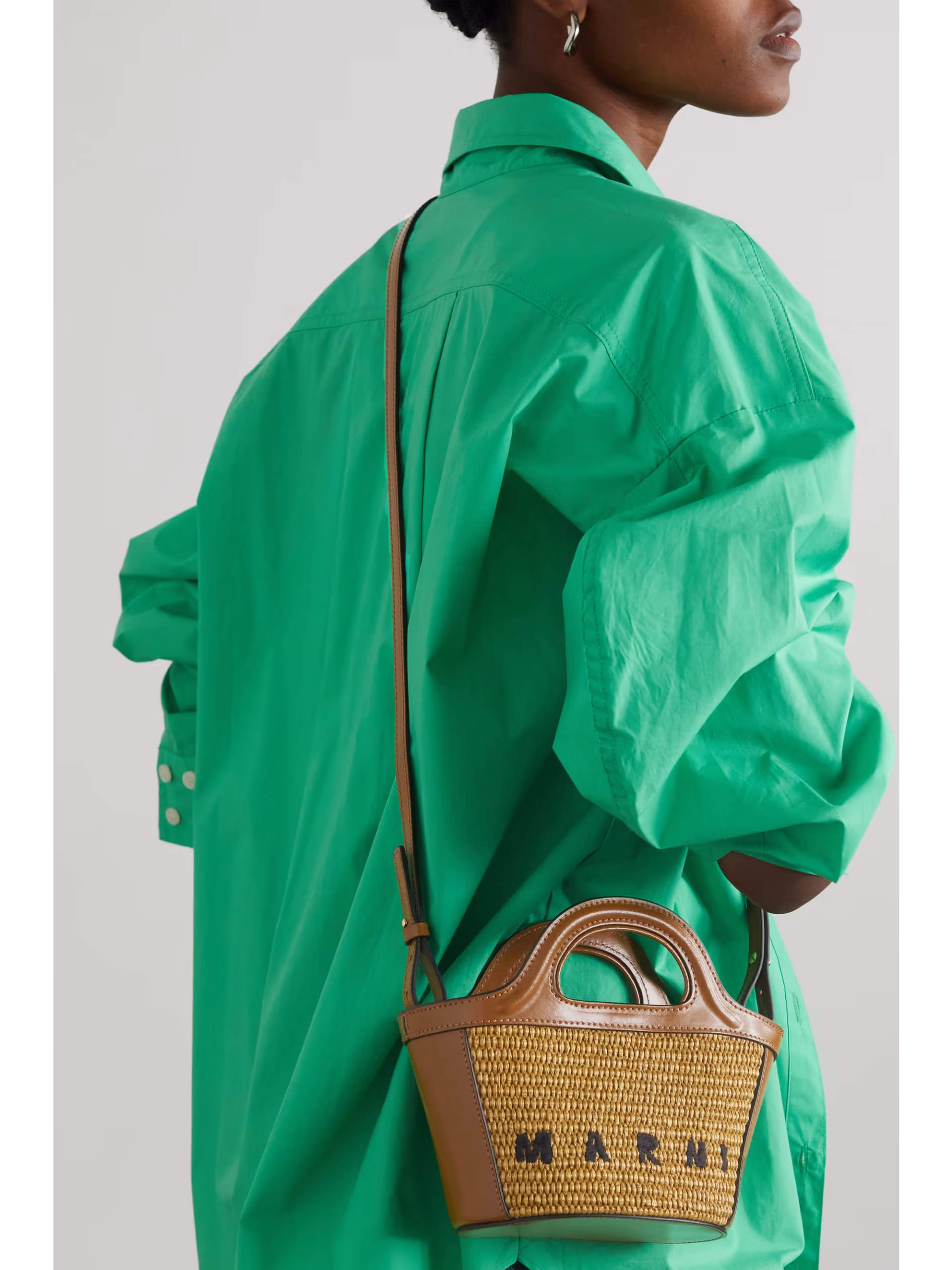 Marni Micro Raffia Tote