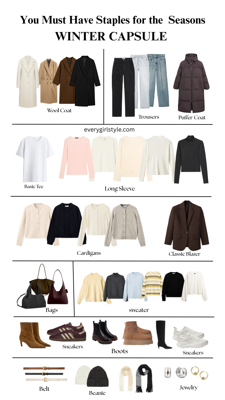 Winter Capsule Wardrobe