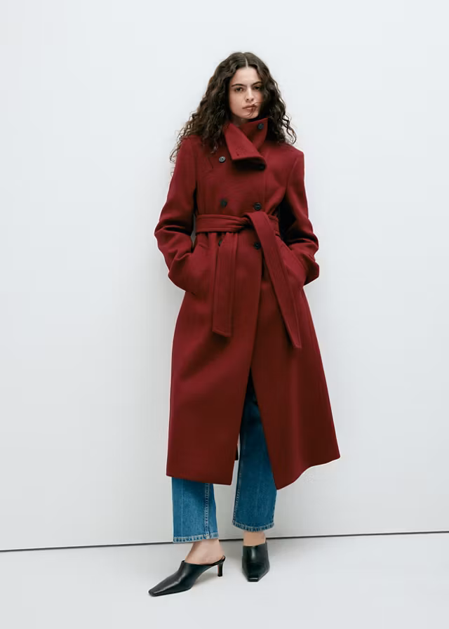 Mavis Long Coat - Black