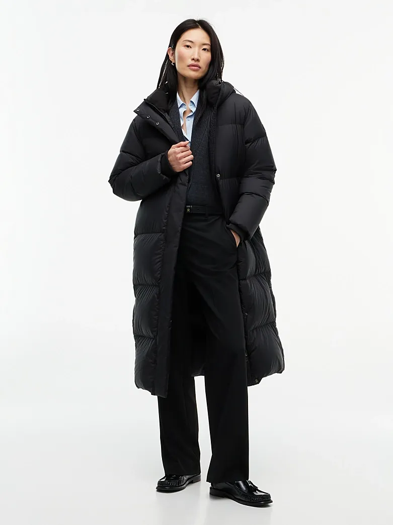 Mavis Long Coat - Black