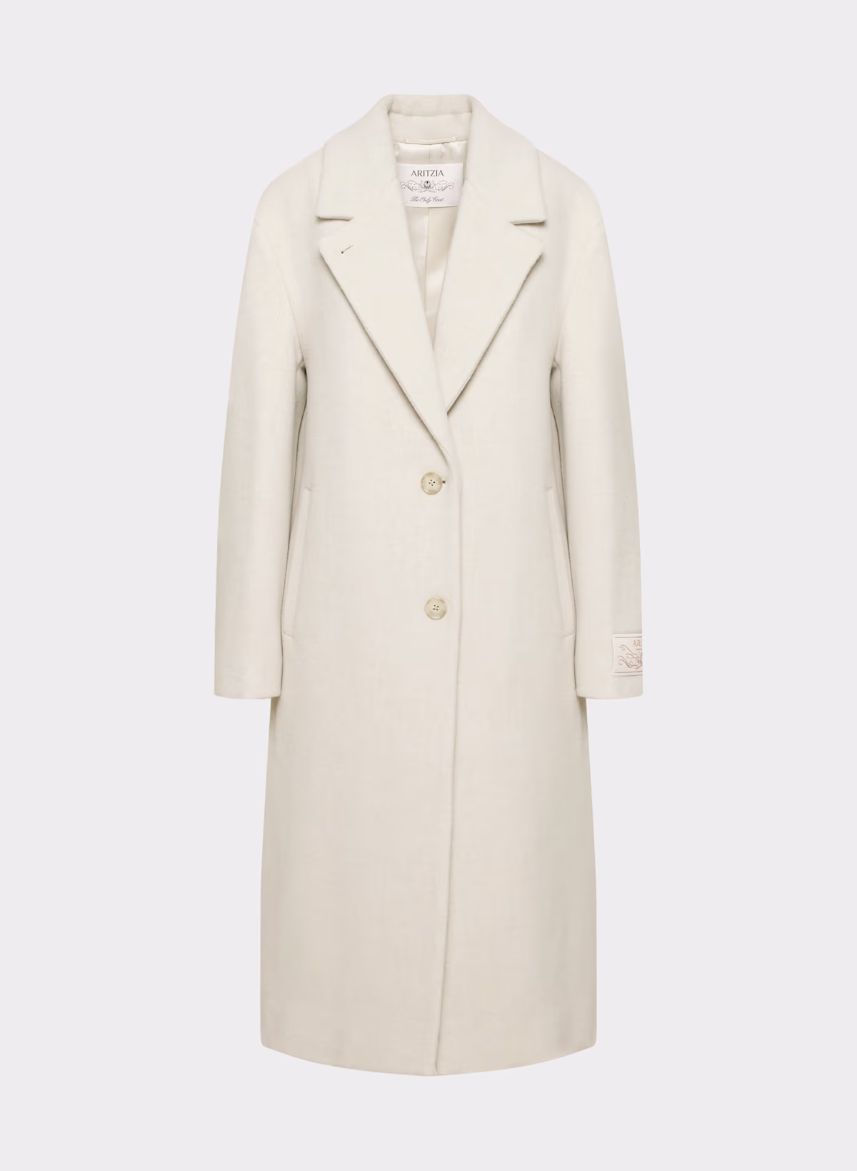 soft wool-cashmere coat