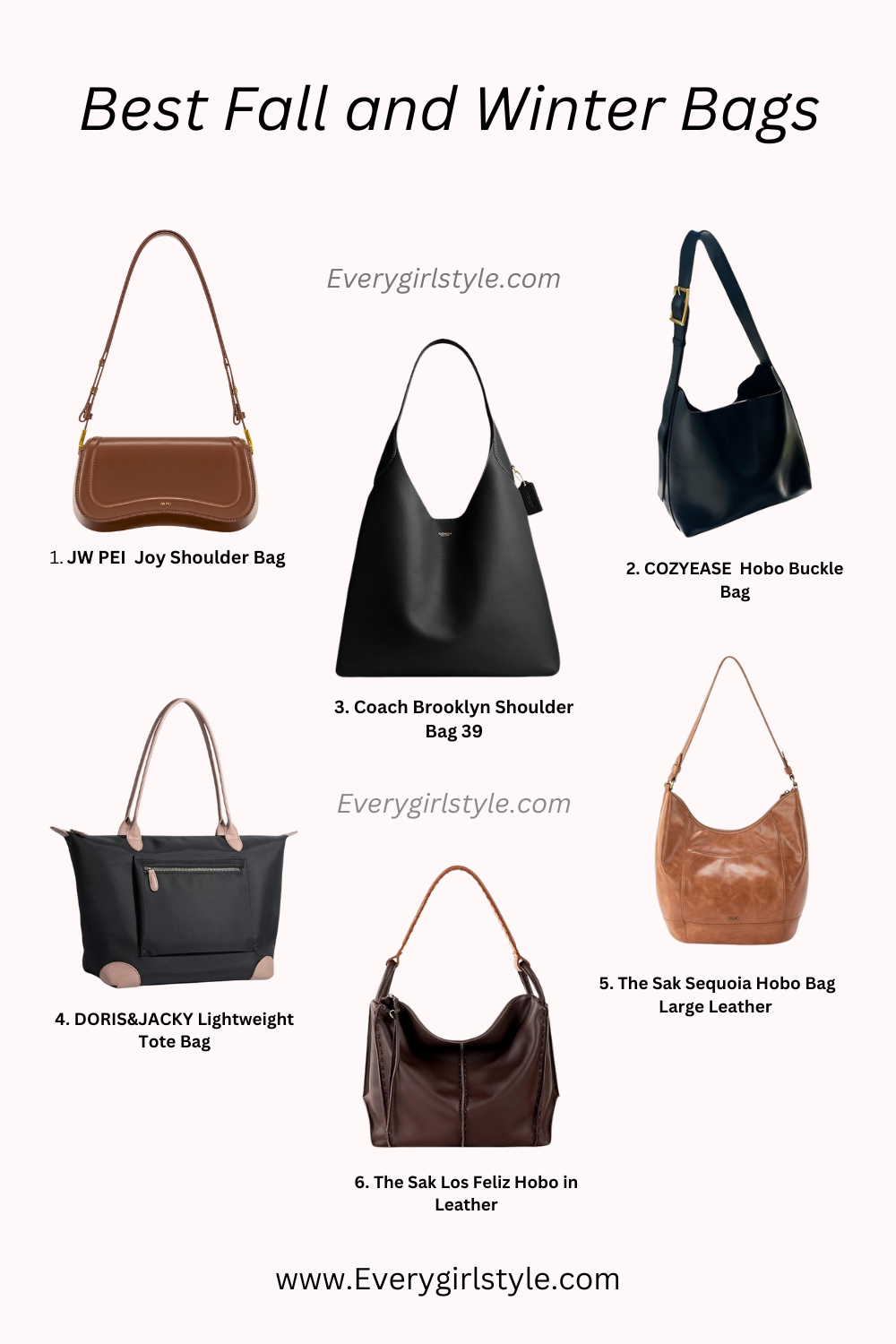 From the viral Coach Brooklyn shoulder bag to the must-have suede purse, these are the must-haves for Fall and Winter.