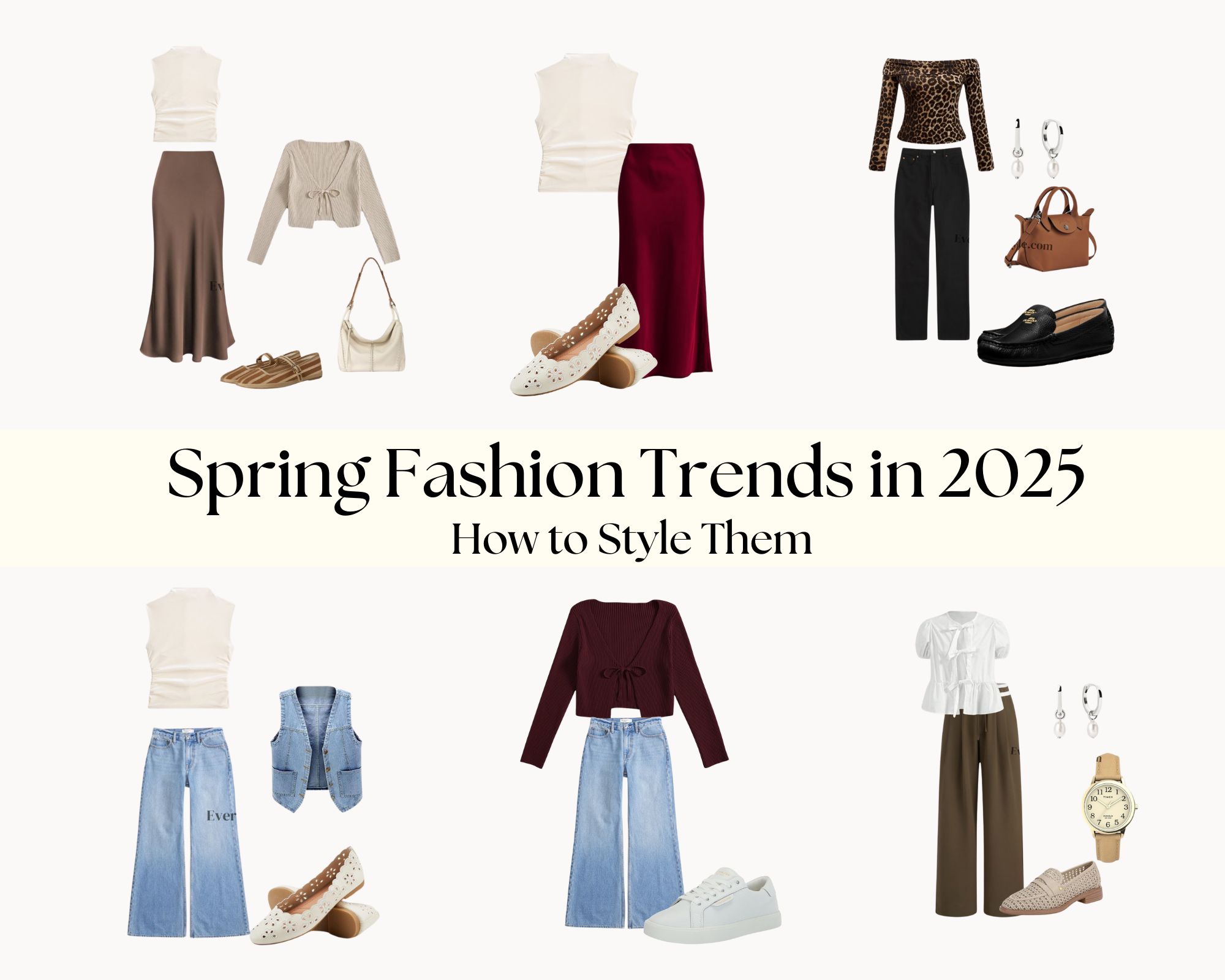 Spring Fashion Trends in 2025+How to Style Them