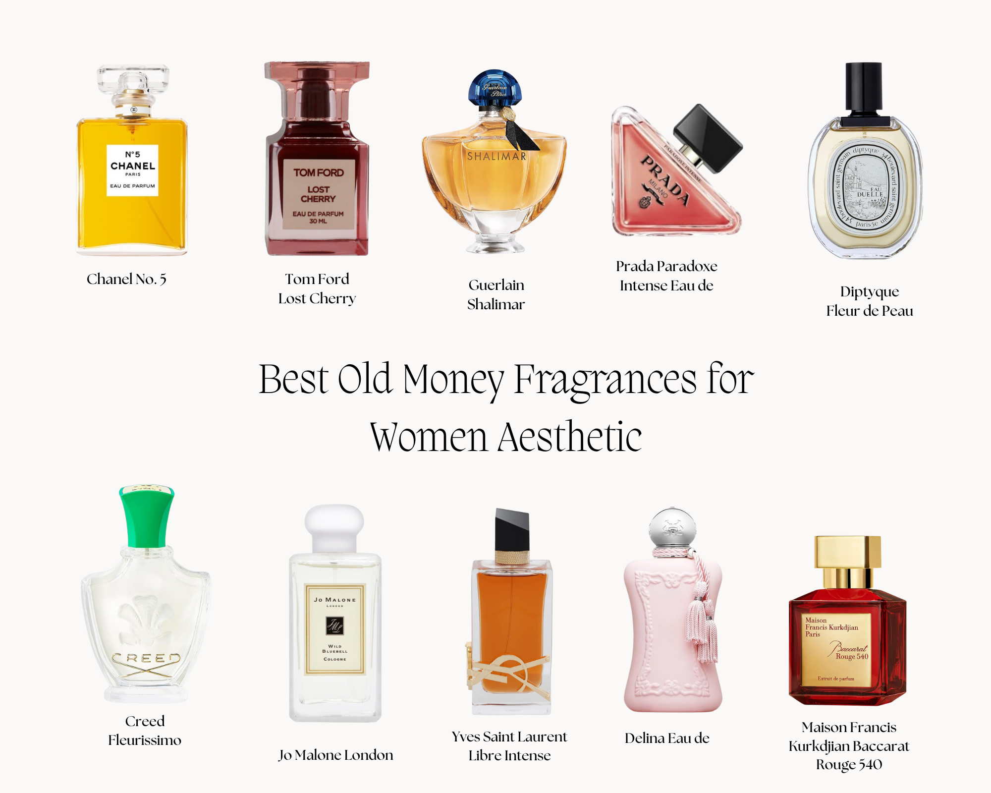 Best Old Money Fragrances Women Aesthetic